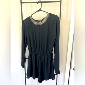 ASTR long sleeve romper